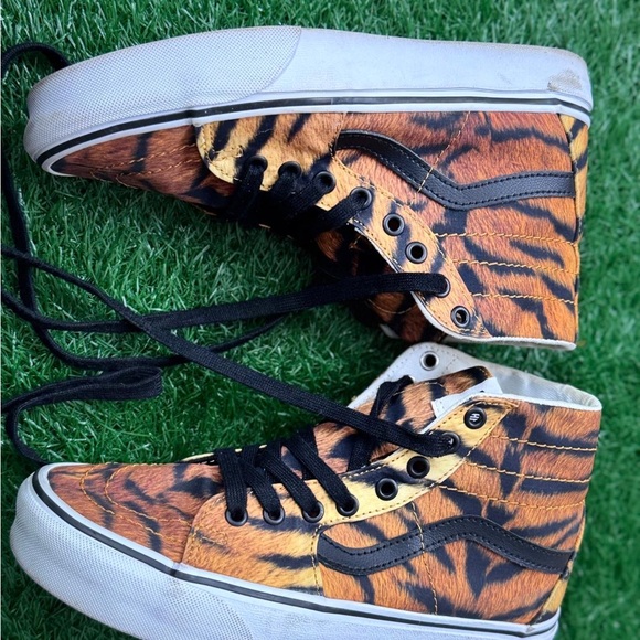 Vans Unisex SK8 Hi Tiger Shoes Size M-6.5 W-8‎ - Picture 8 of 9